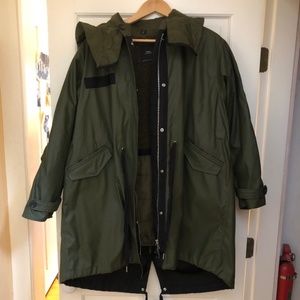Zara Rain Parka sz M
